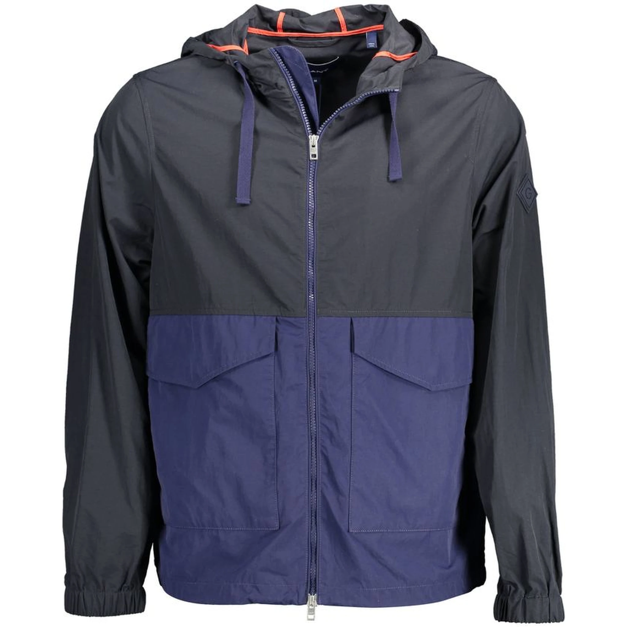Blue Polyamide Men Jacket
