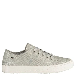 Gray Polyester Sneaker