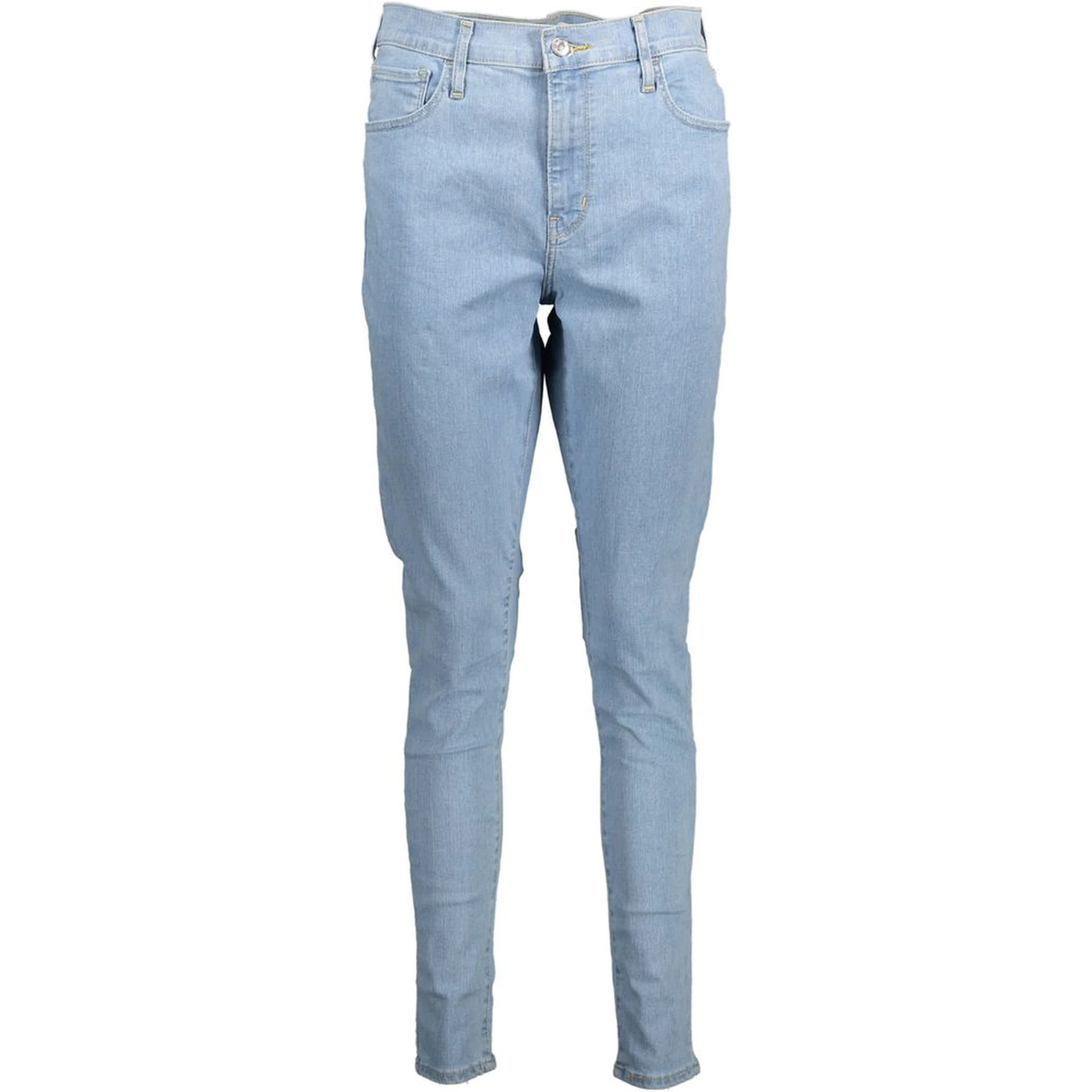 Blue Cotton Women Jeans