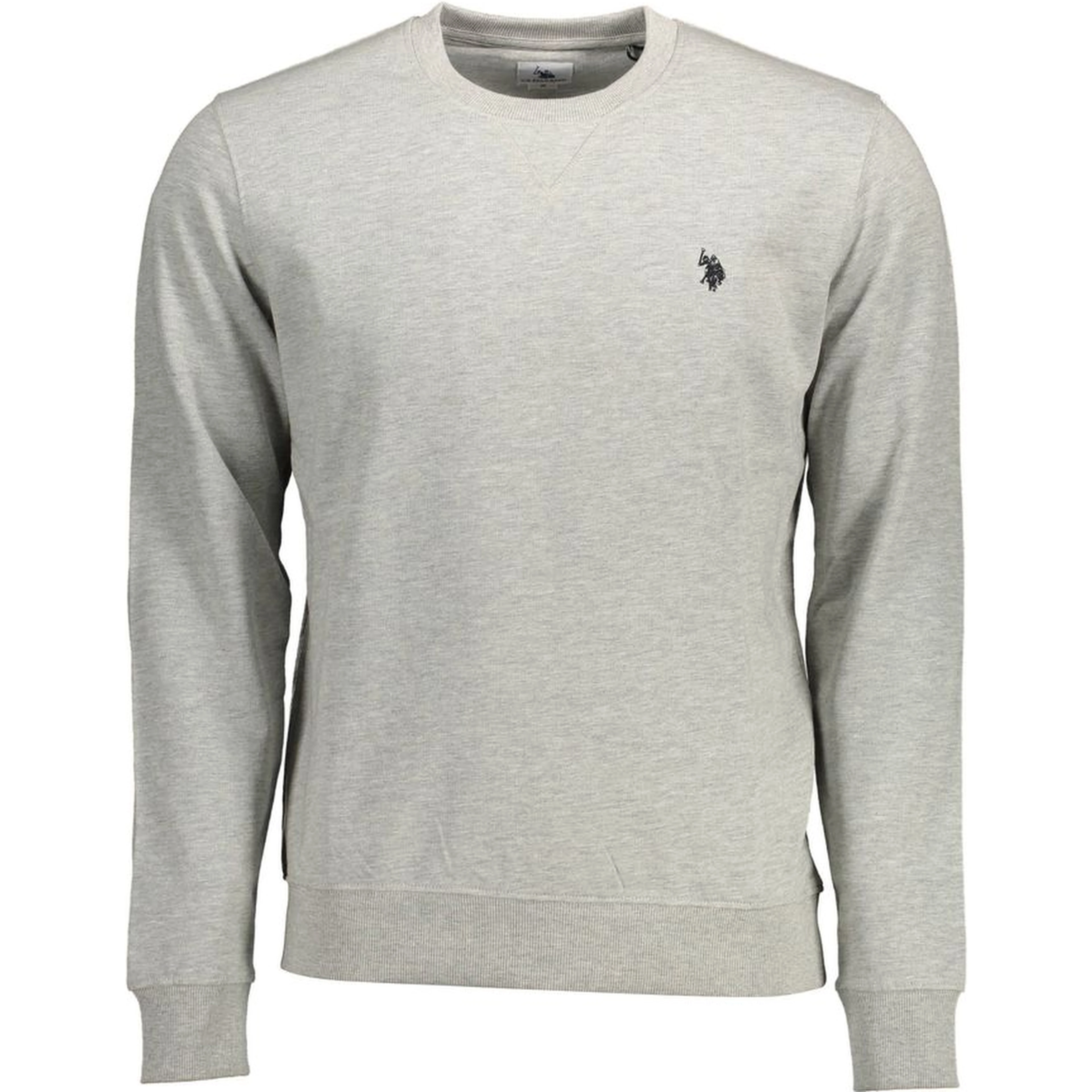 Gray Cotton Men Sweater