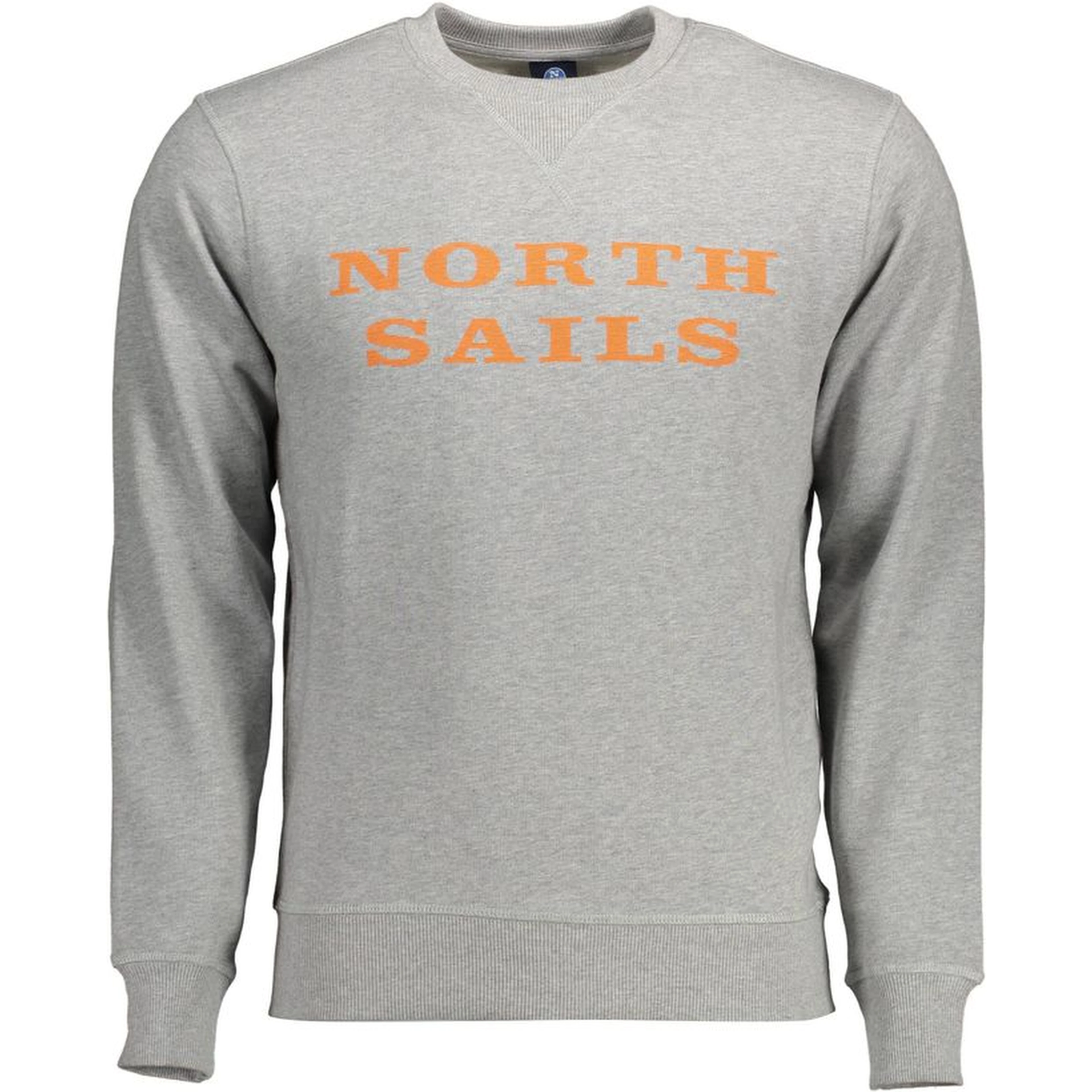 Gray Cotton Men Sweater