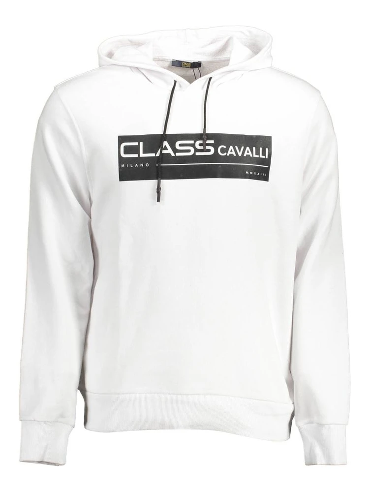 White Cotton Men's Sweater