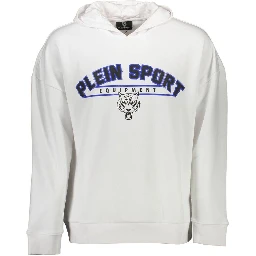 White Cotton Men Sweater