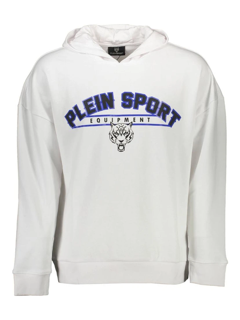 White Cotton Men Sweater
