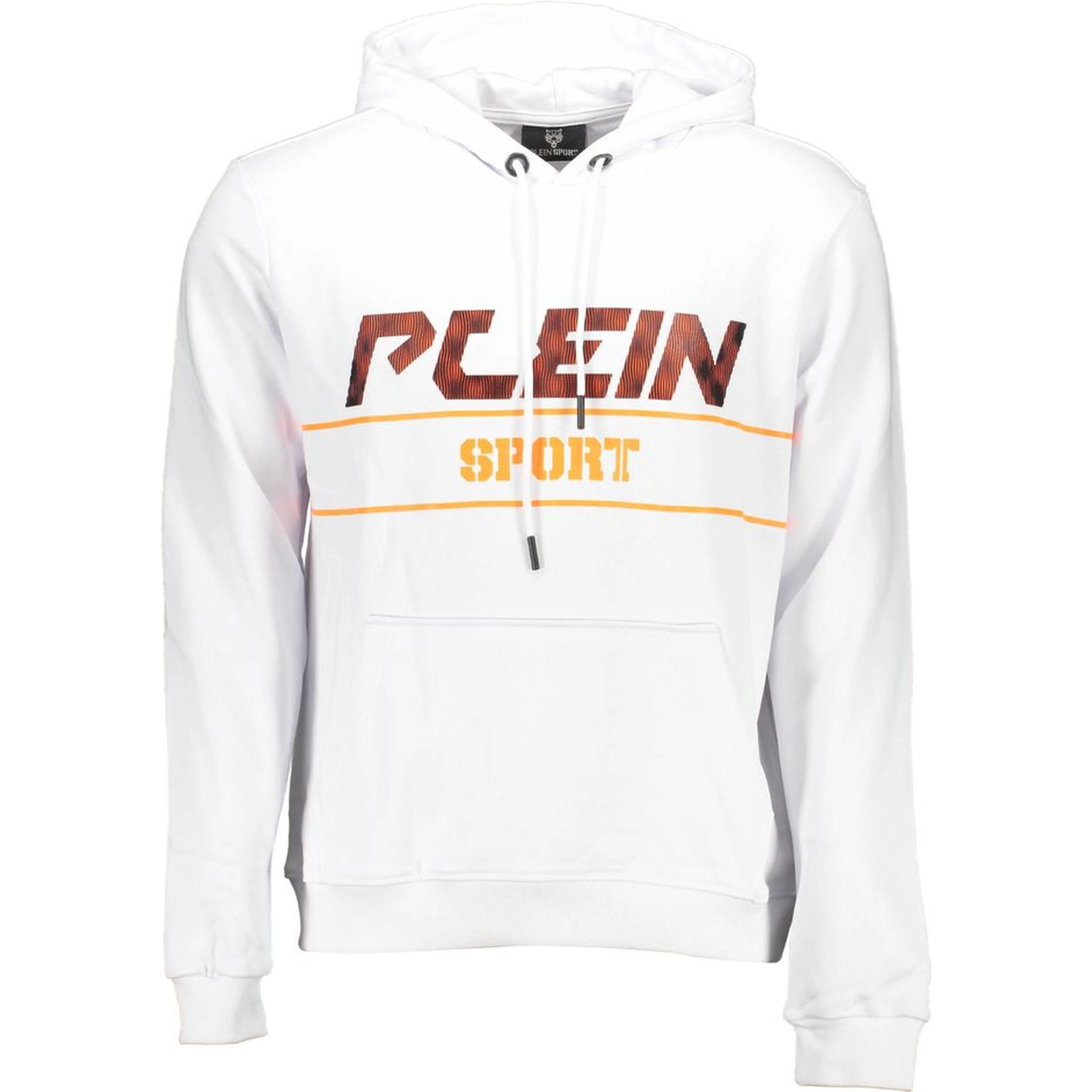 White Cotton Mens Sweatshirt