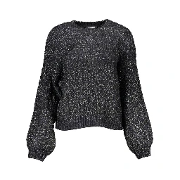 Black Polyester Sweater