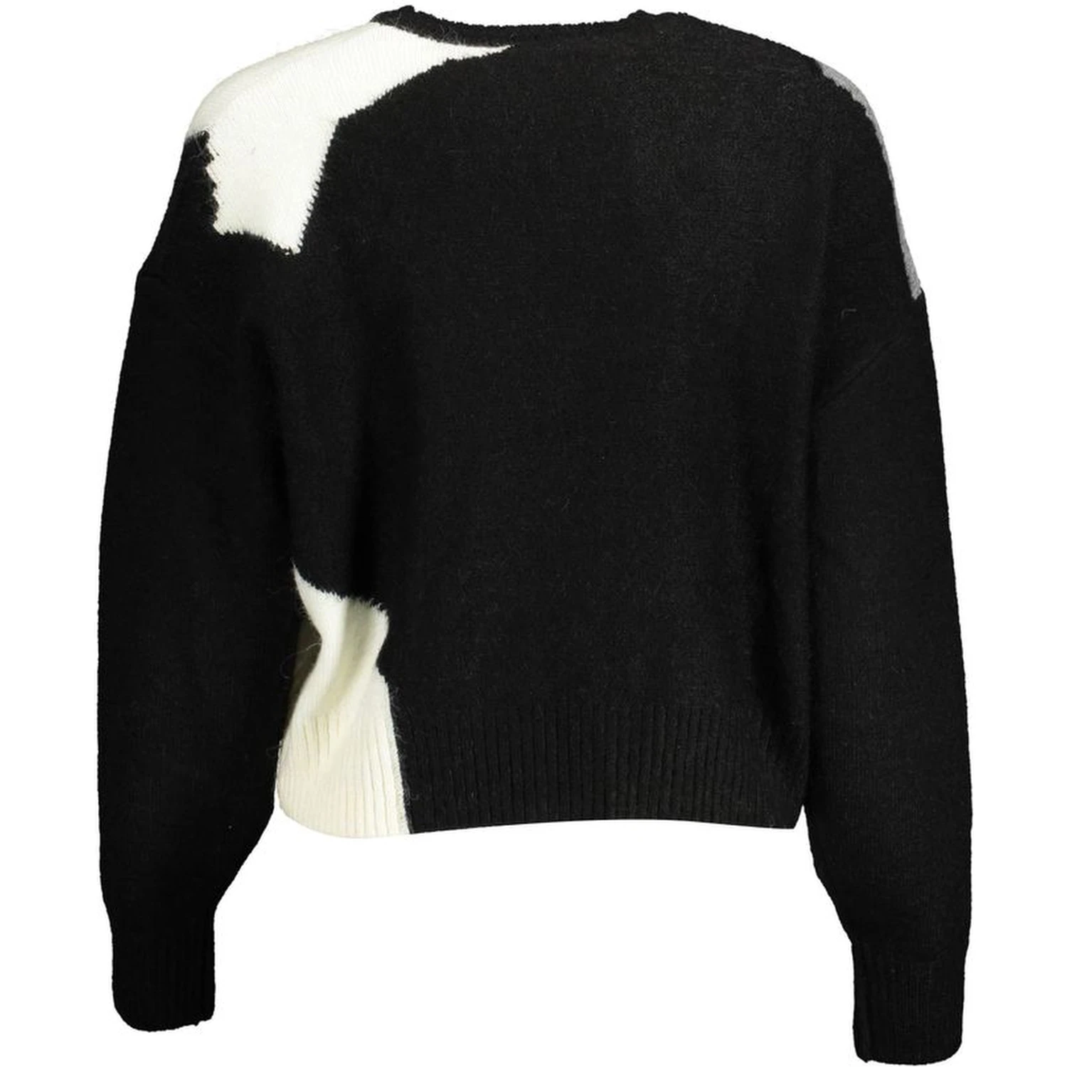 Black Polyester Sweater