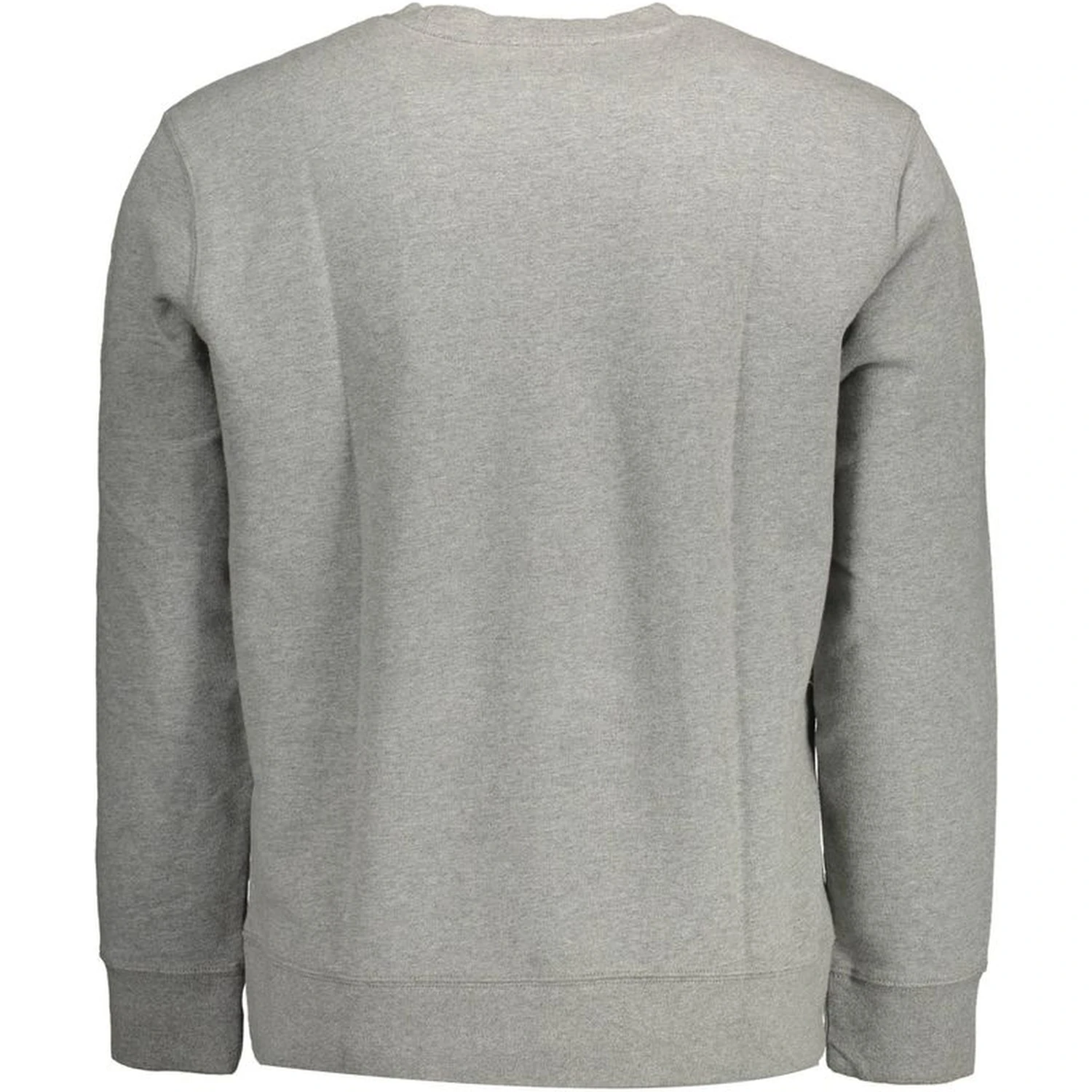 Gray Cotton Mens Sweater
