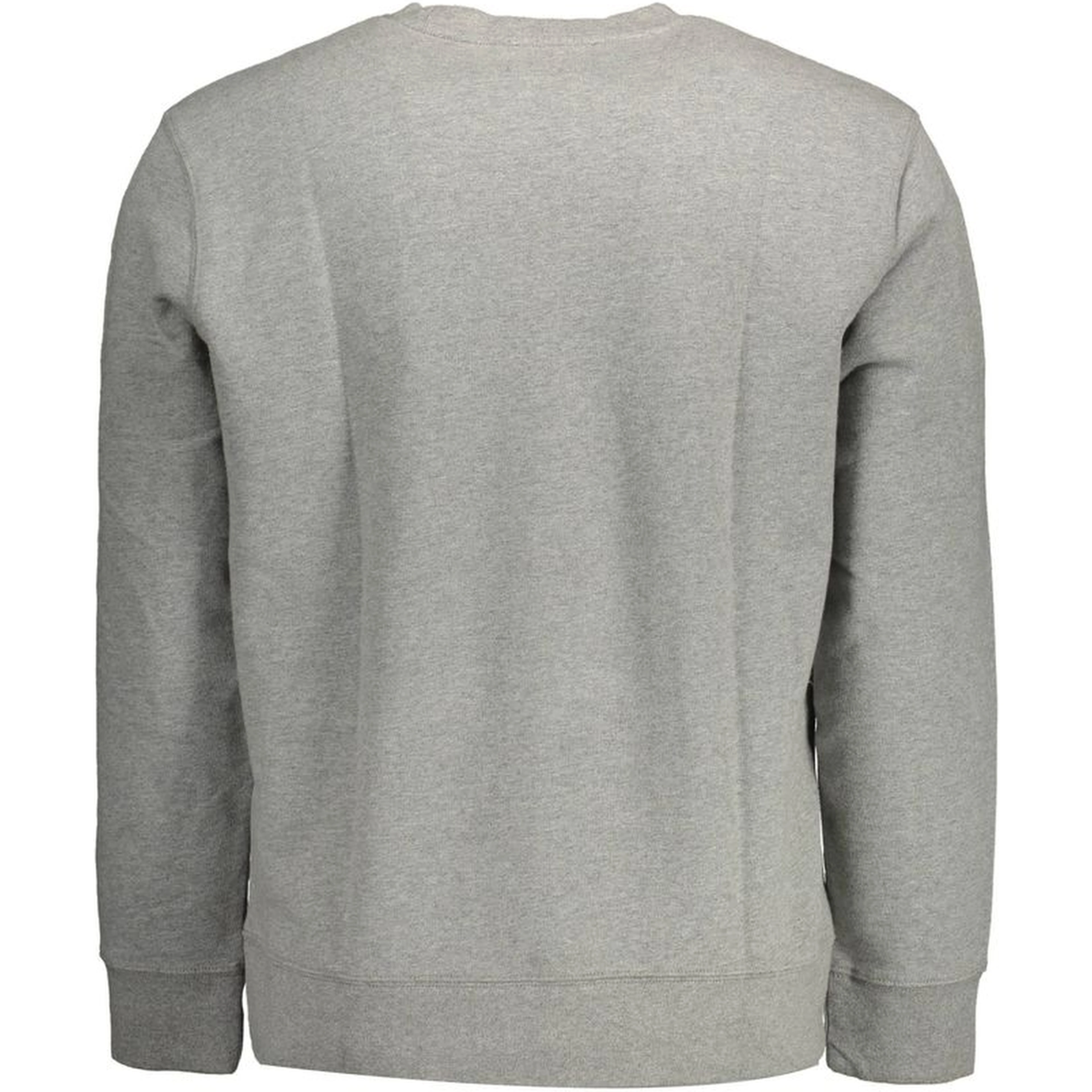 Gray Cotton Mens Sweater
