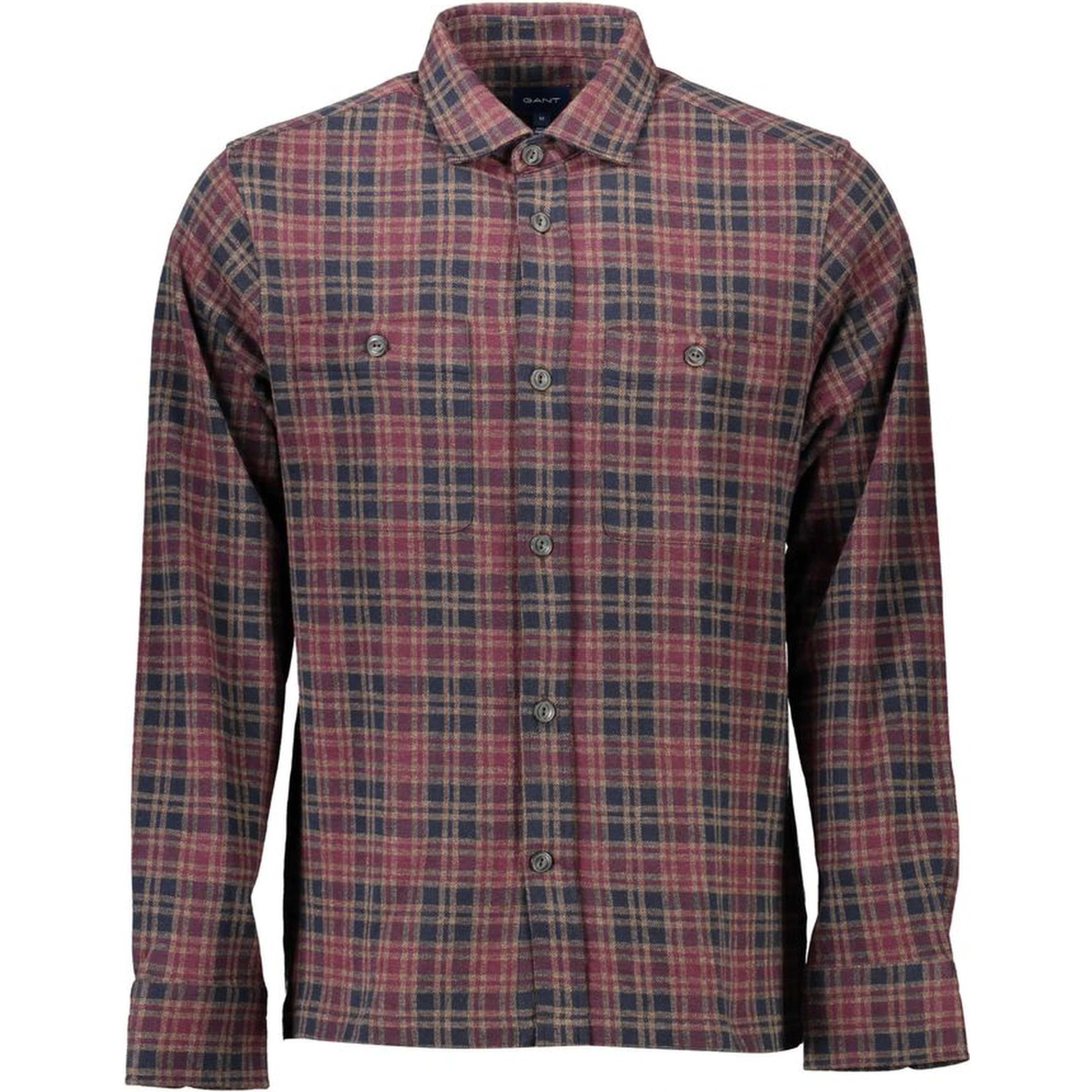 Marrone Cotton Mens Shirt