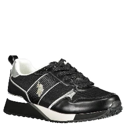 White Polyester Sneaker