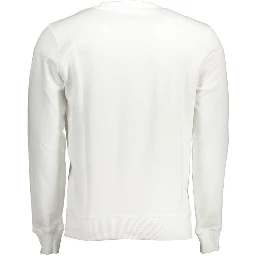 White Cotton Men Sweater