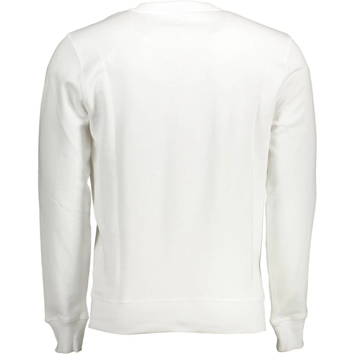 White Cotton Men Sweater