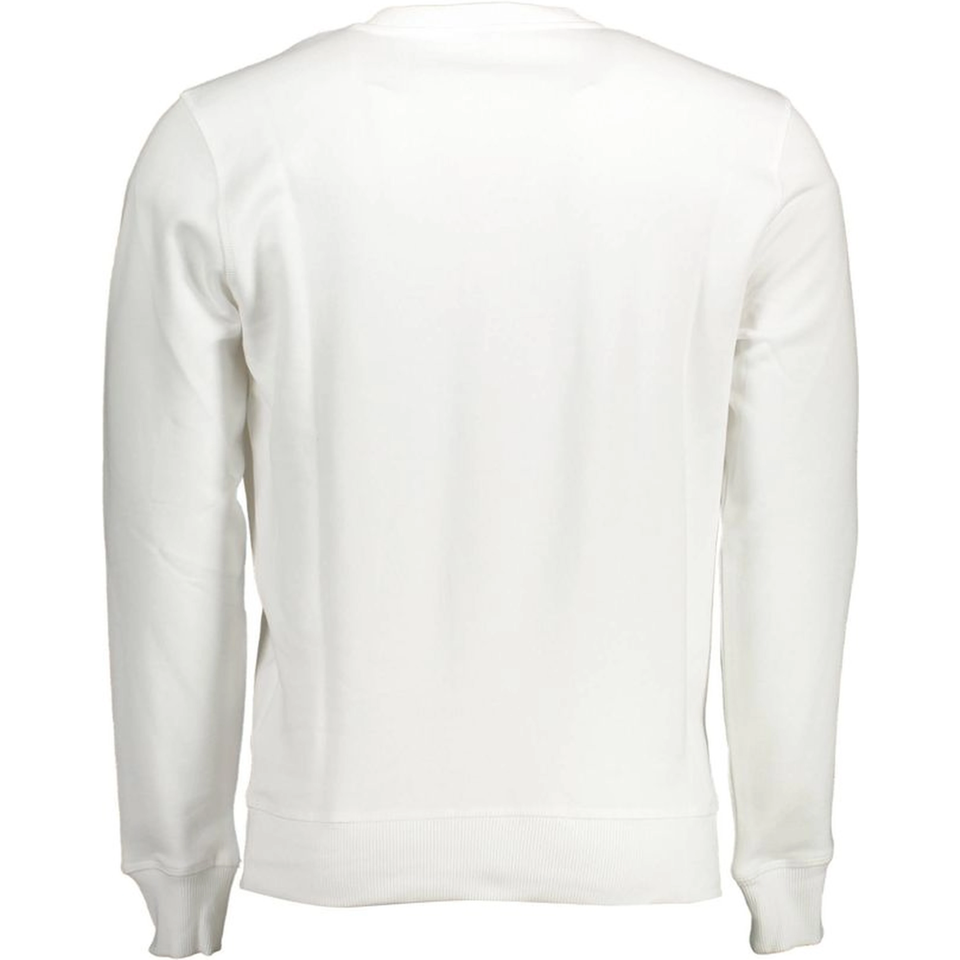 White Cotton Men Sweater