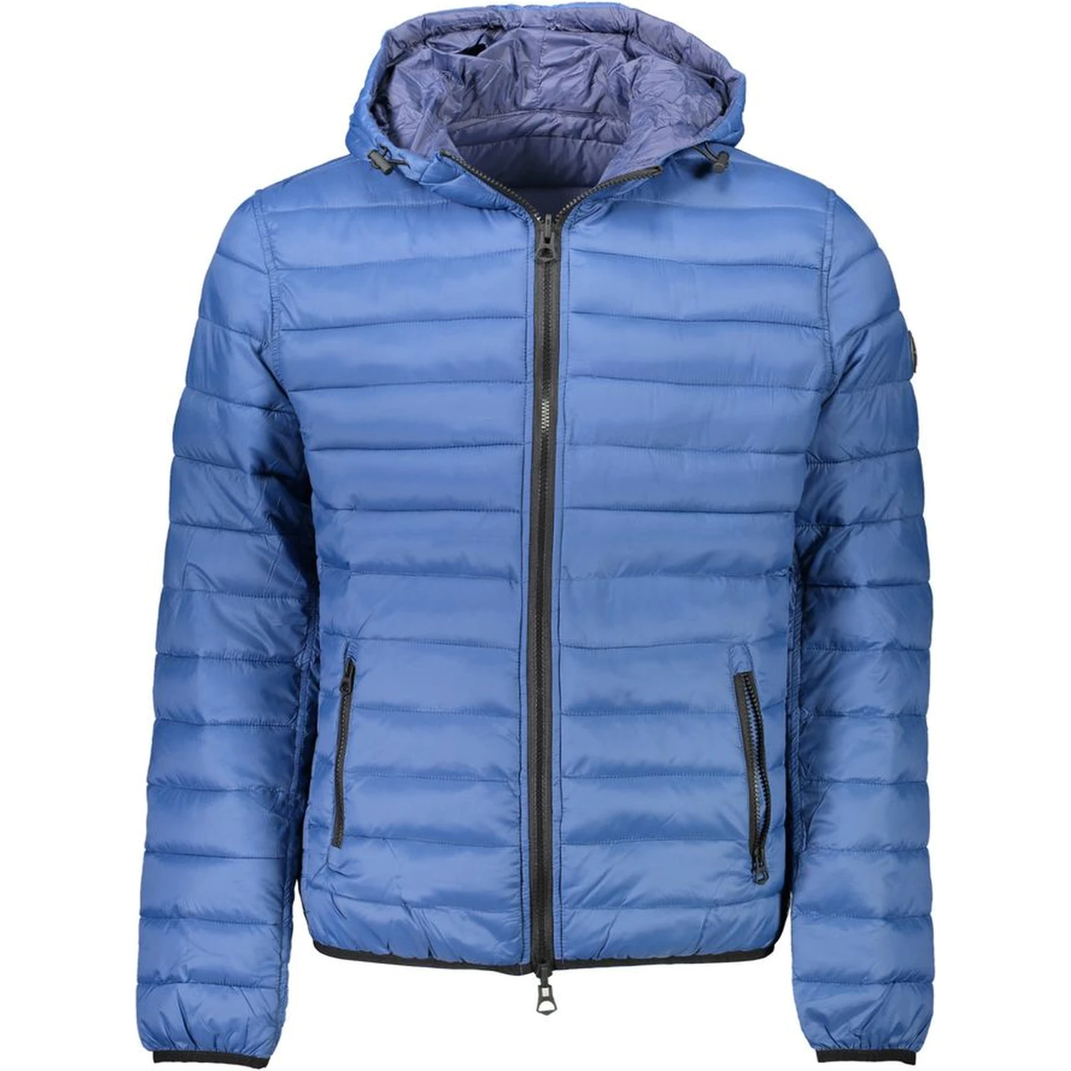 Blue Nylon Men's Jacket