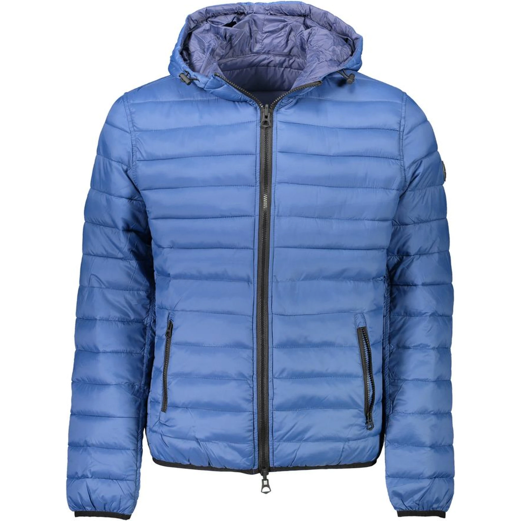 Blue Nylon Men's Jacket