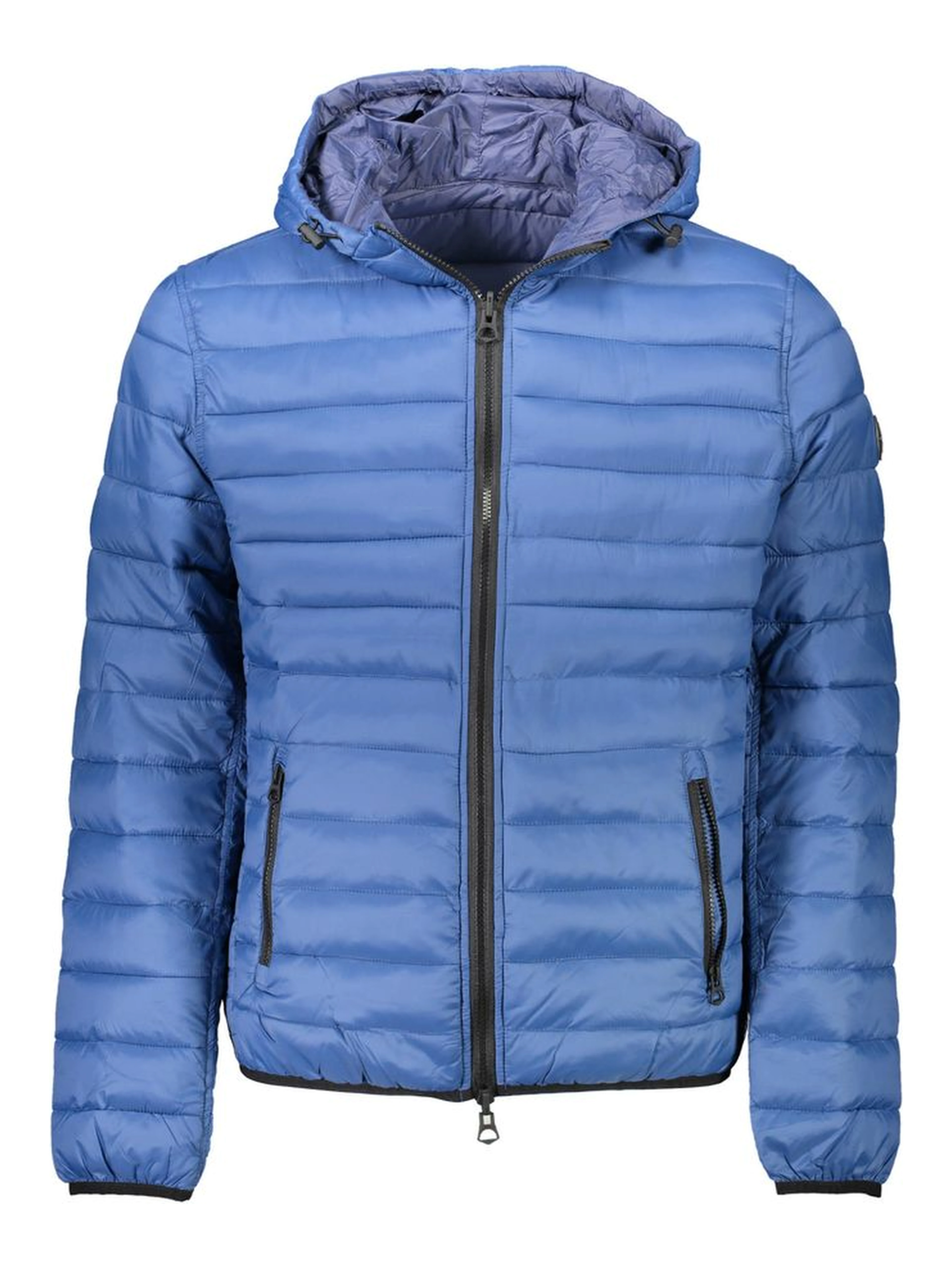 Blue Nylon Men's Jacket