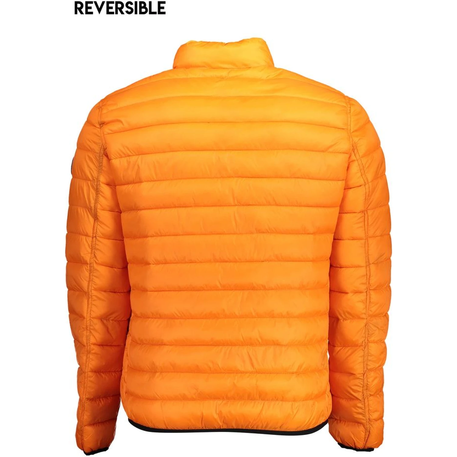 Orange Nylon Jackets & Coat