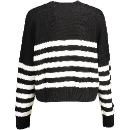 Black Cotton Sweater