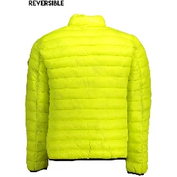 Yellow Nylon Jackets & Coat