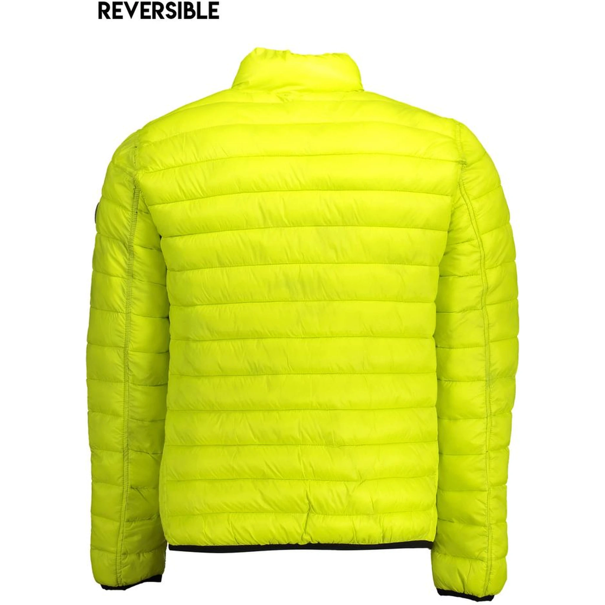 Yellow Nylon Jackets & Coat