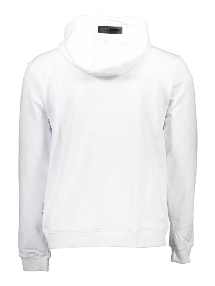 White Cotton Mens Sweatshirt alternative