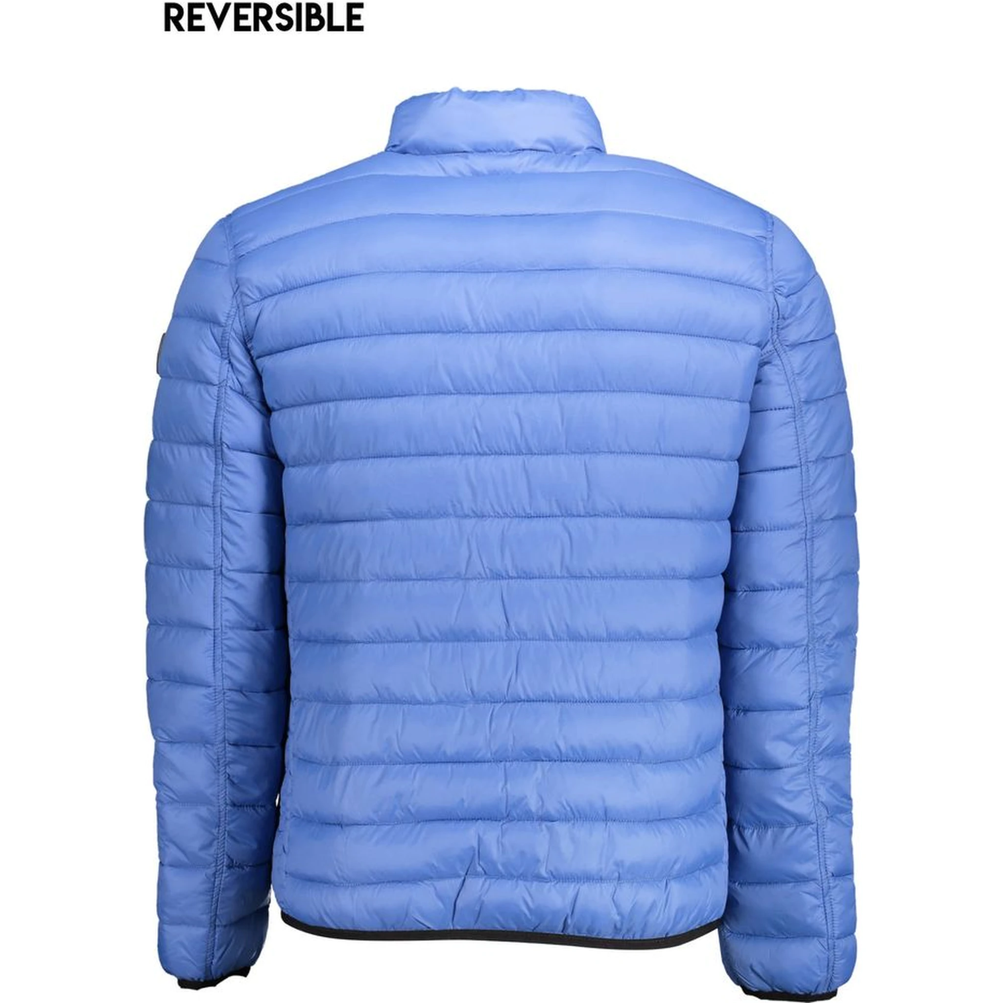 Blue Nylon Jackets & Coat