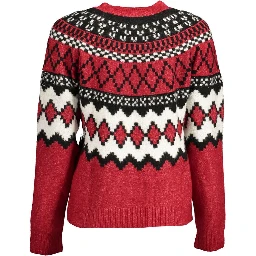Rosso Polyester Women Sweater