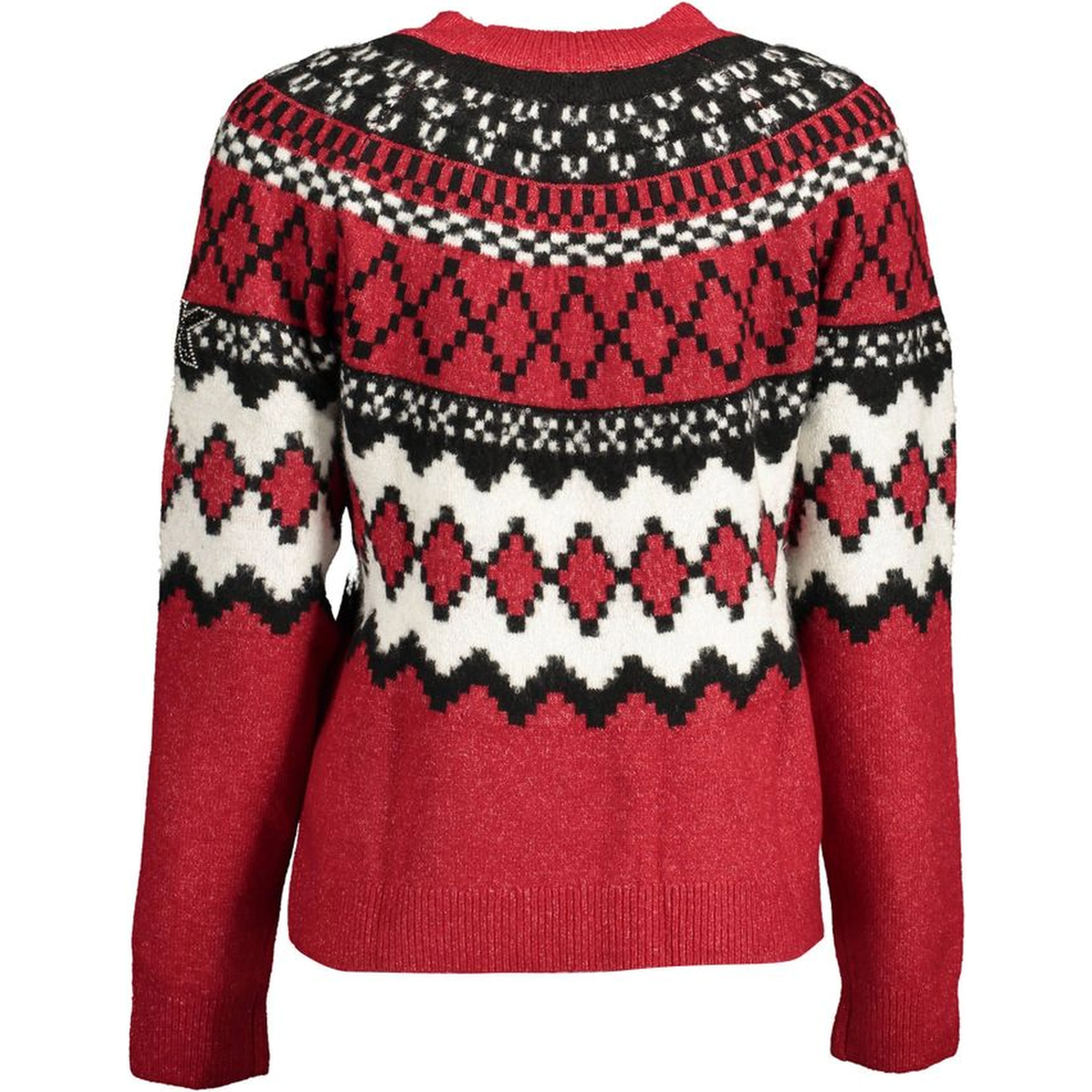 Rosso Polyester Women Sweater