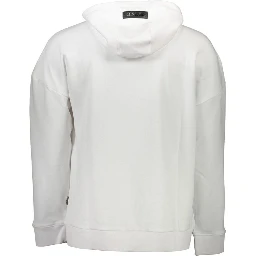 White Cotton Men Sweater