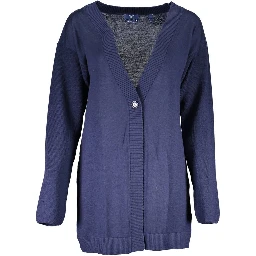 Blu Wool Women Cardigan