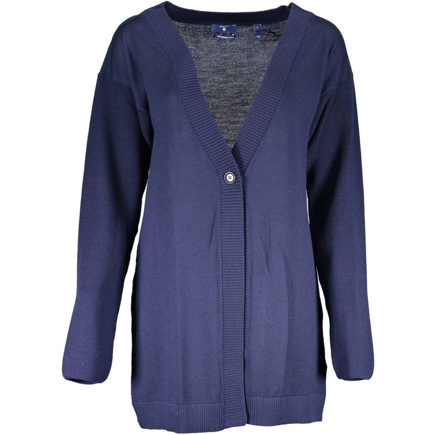 Blu Wool Women Cardigan
