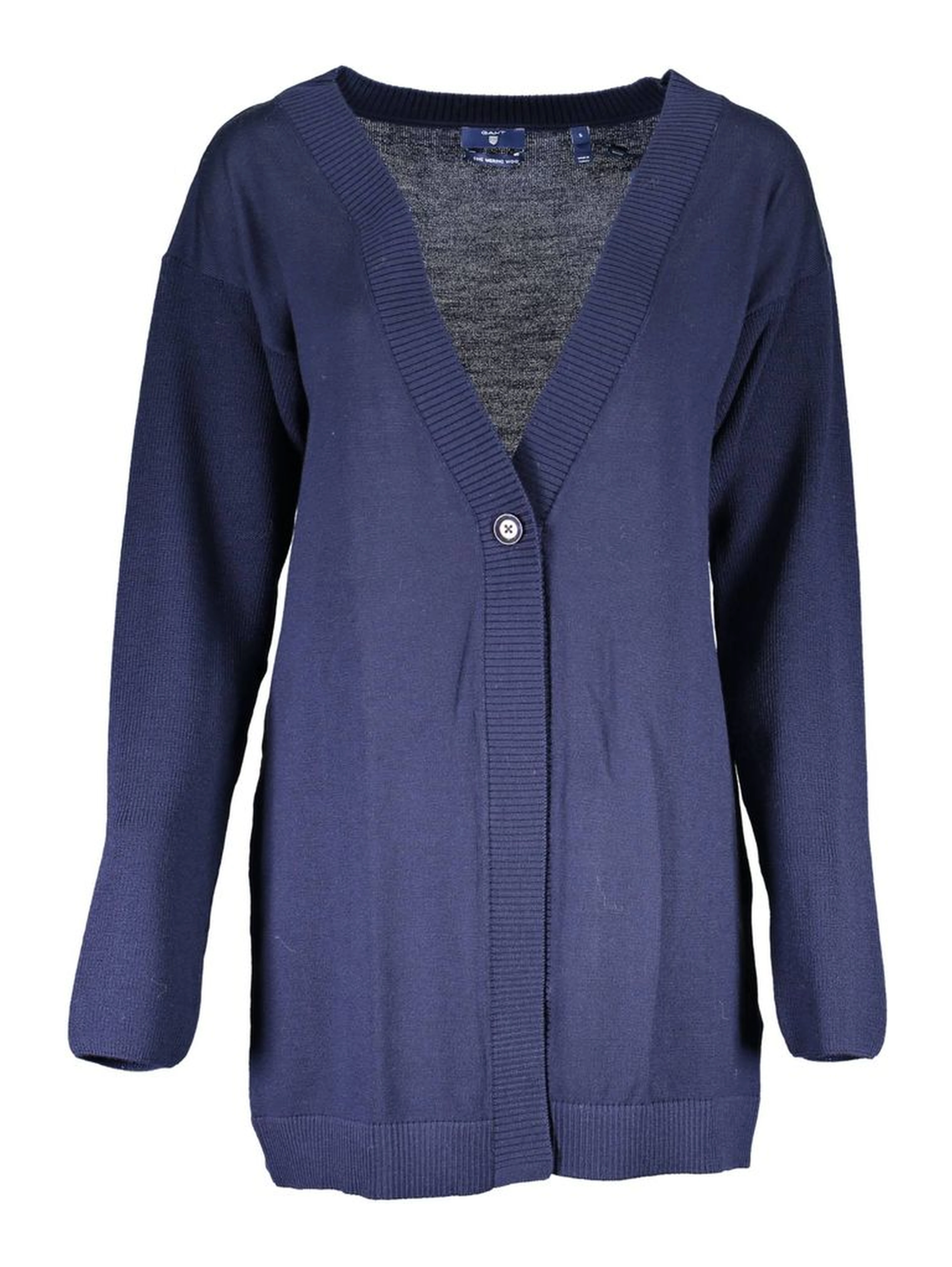 Blu Wool Women Cardigan