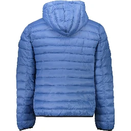 Blue Nylon Men's Jacket