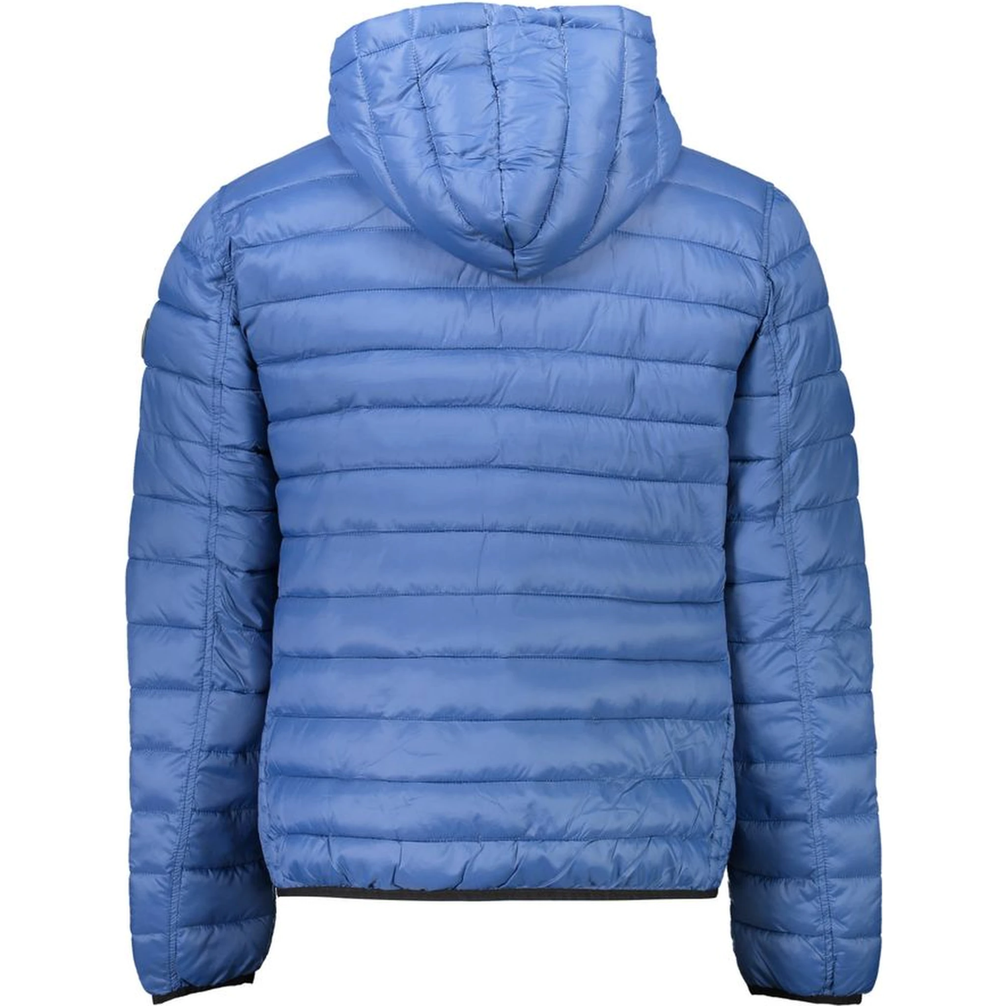Blue Nylon Men's Jacket