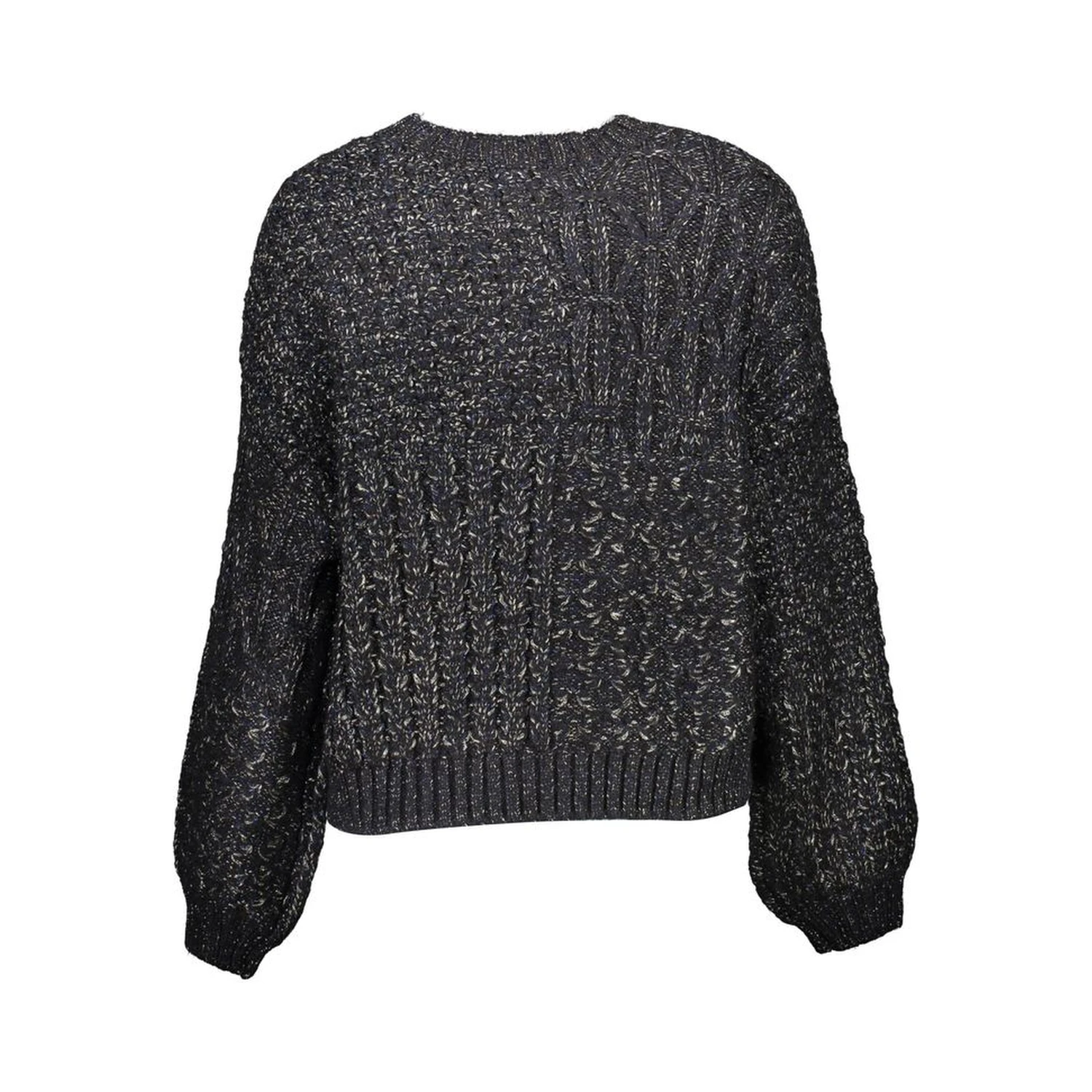 Black Polyester Sweater