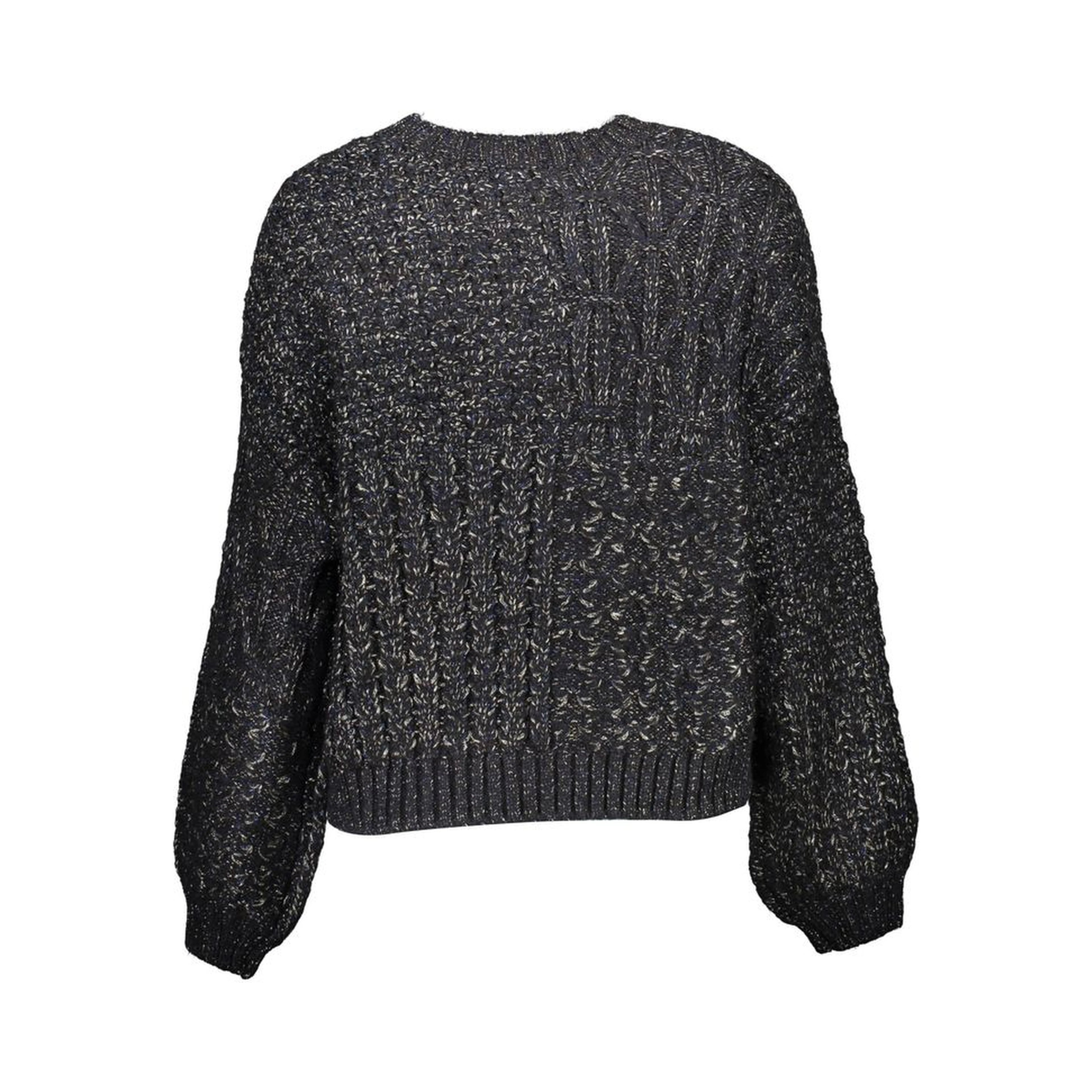 Black Polyester Sweater