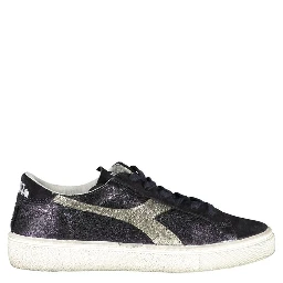 Black Fabric Sneaker