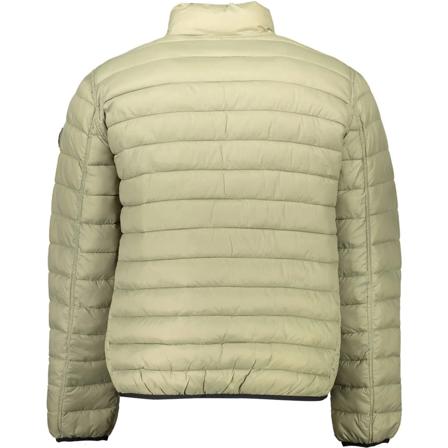 Green Nylon Men Jacket