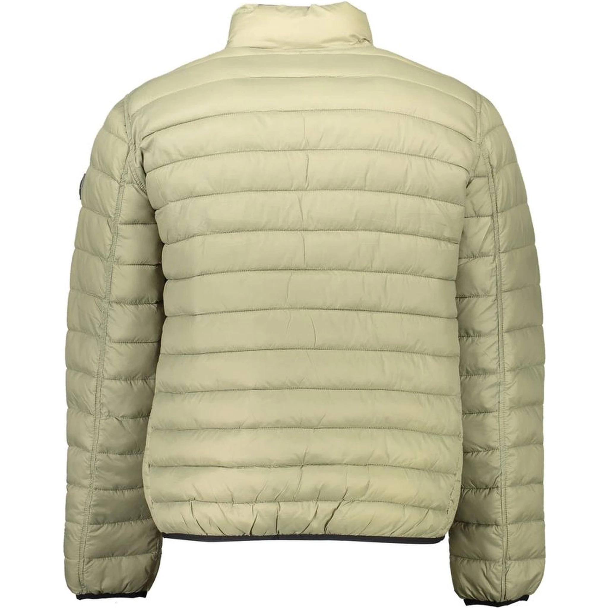 Green Nylon Men Jacket