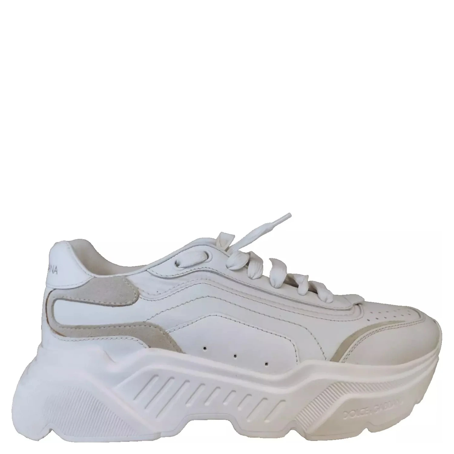 White Daymaster Low Top Mens Sneakers
