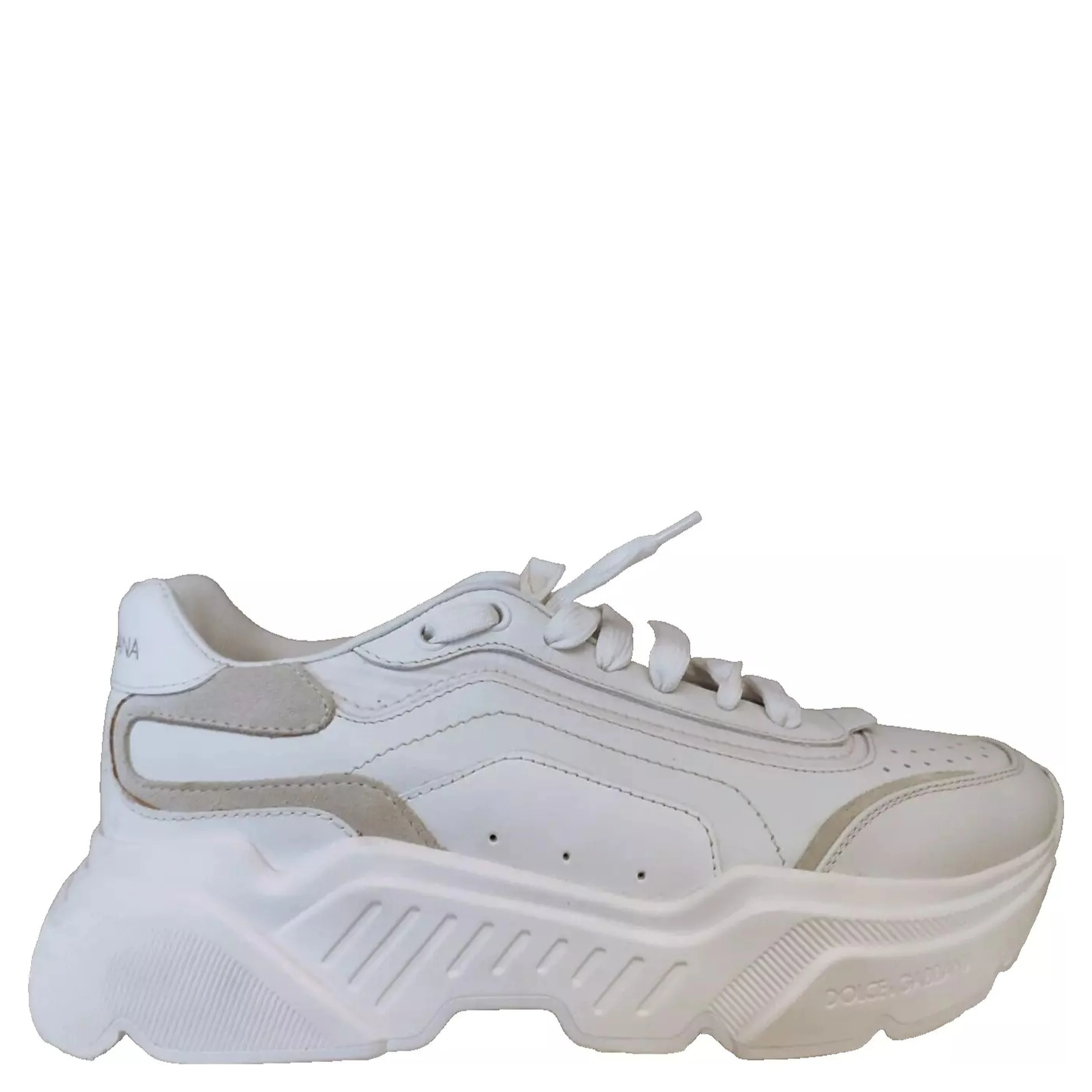 White Daymaster Low Top Mens Sneakers