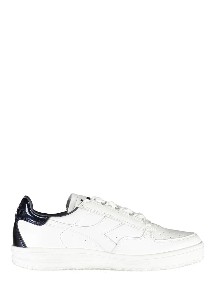 White Leather Women Sneaker