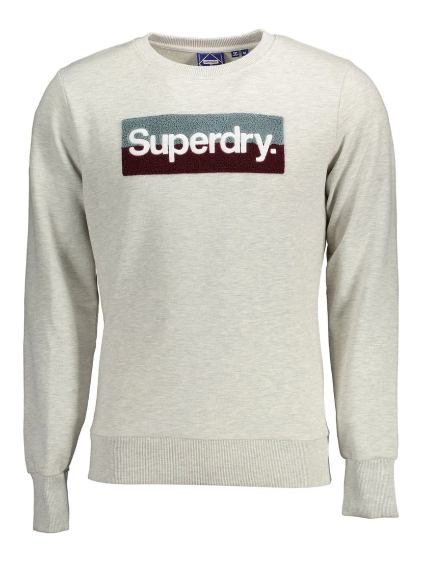 Gray Cotton Men Sweater