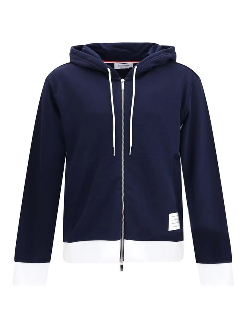 Blue Cotton Sweatshirt