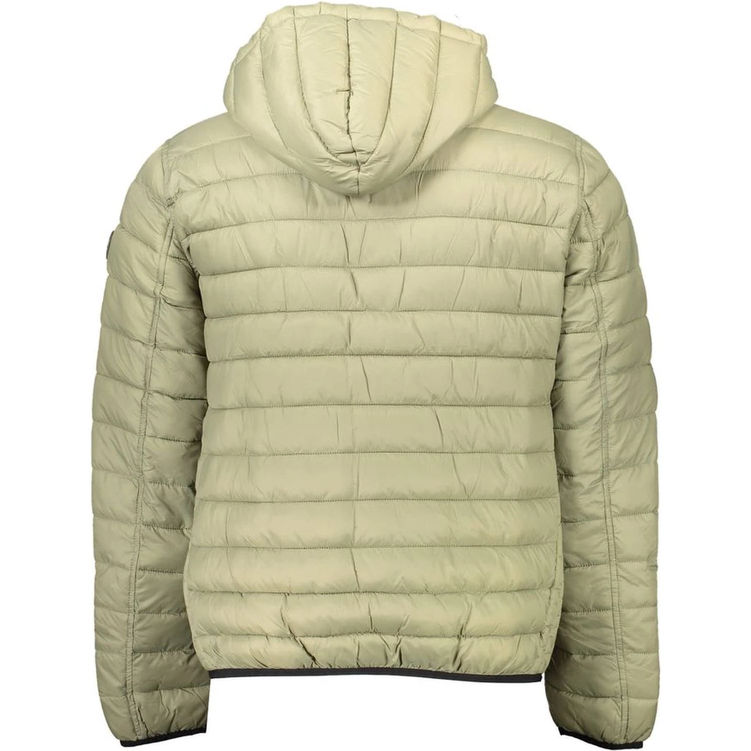 Green Nylon Men Jacket
