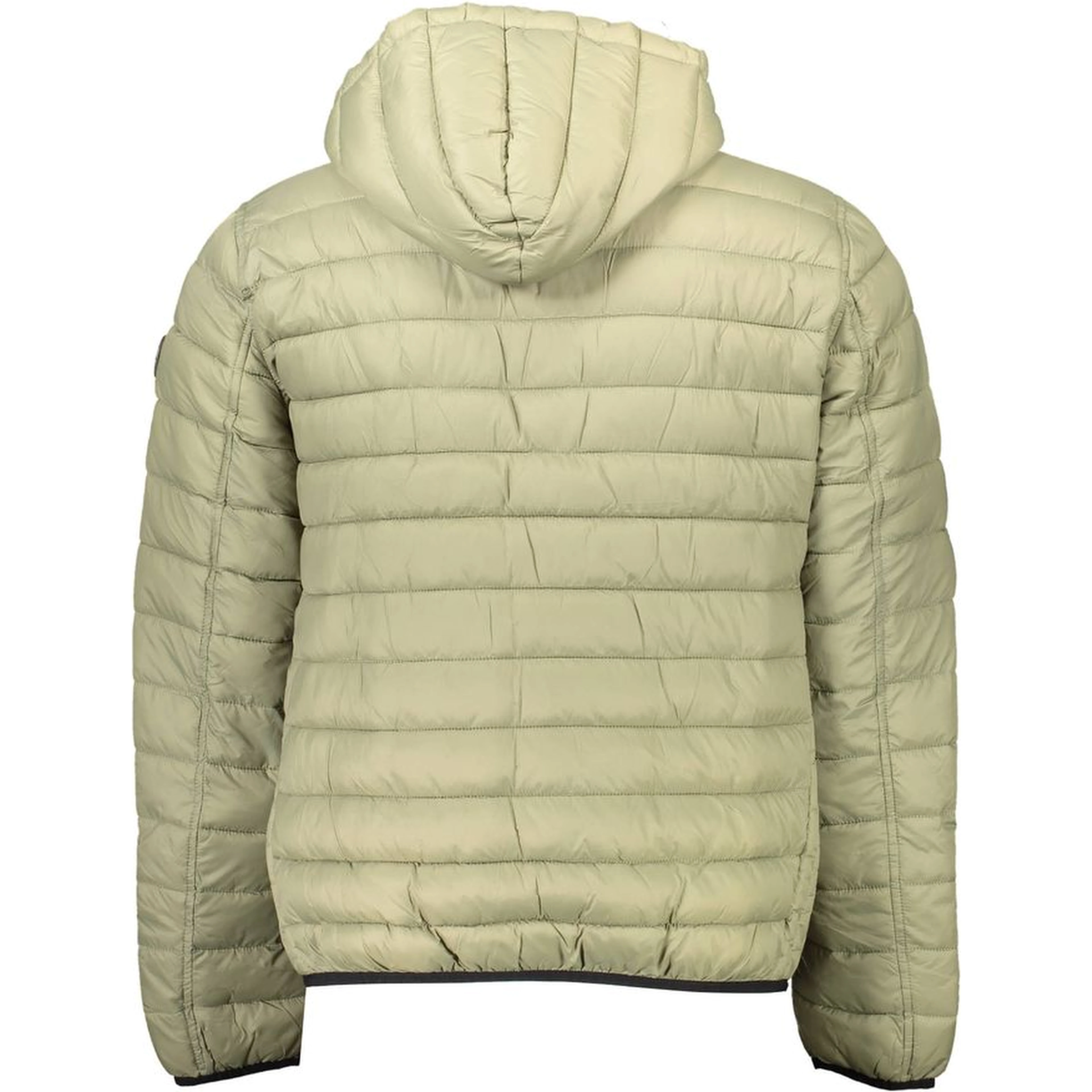 Green Nylon Men Jacket