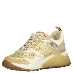 Gold Polyester Sneaker