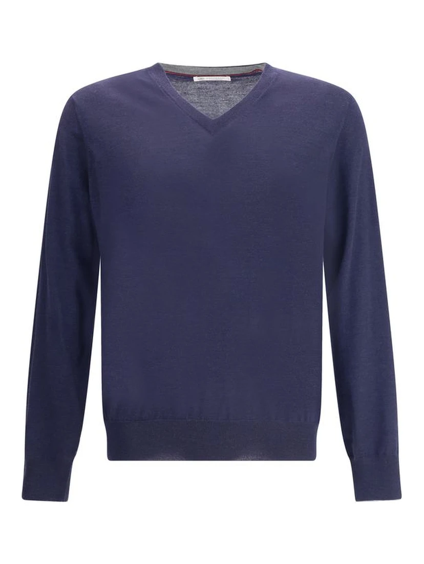 Blue Cashmere Cashmere Sweater