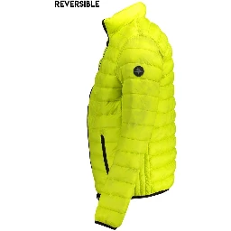 Yellow Nylon Jackets & Coat